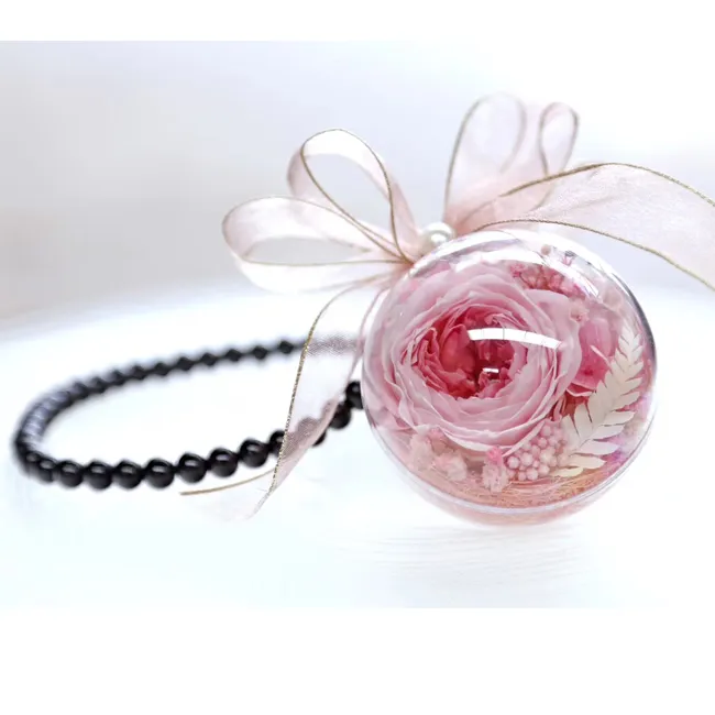 Pendentif en forme de fleurs romantiques, boule de décoration pour l'intérieur de voiture, vente en gros, 2020