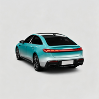 Film de protection de voiture auto-cicatrisant en TPU PPF de 7,5 mil, dégradé bleu ciel et blanc, avec fonctions anti-rayures et anti-jaunissement