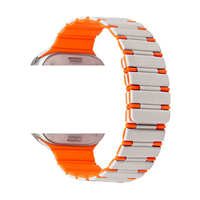 Profitez d'un joli bracelet de montre magnétique en silicone I Watch Ultra 2 7/8/9/10 Bracelet de remplacement 42/44/45/49mm pour bracelet Apple Watch