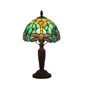 European American Style Tiffany Dragonfly <b>Table</b> Lamp <b>Retro</b> Personalized <b>Bedside</b> Living Room Bar Counter-Quality <b>Table</b> Lamps - Product Image 3