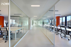 Thiết Kế Hiện Đại Văn Phòng Kính Phân Vùng Tường Trượt Divider Tường Có Thể Điều Chỉnh Và Linh Hoạt Allum Phân Vùng Cho Các Trường Học Ứng Dụng - Product Image 2