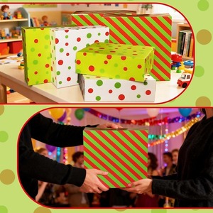 <b>Large</b> gift <b>box</b> with lid, high-end shirt <b>box</b>, Christmas gift <b>box</b>, customizable according to needs - Product Image 5