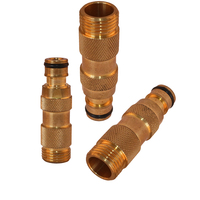 Raccord rapide YOD personnalisé en laiton pour pistolet à eau, adaptateur mâle 3/4 pouce, raccord de tuyau sans fuite