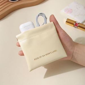 Sac de rangement en gros, trousse de maquillage pour femme, mini trousse de maquillage pour sac à main, pochette de voyage portable en PU imperméable - Product Image 1
