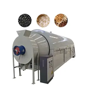 Professional Roller Grain Heat Air Double Drum 30 Ton Leaf Dry Food Waste Sludge Dryer Machine