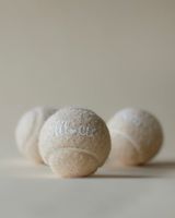 Balle de tennis pour chien, durable, écologique, avec logo personnalisé OEM, en caoutchouc et feutre, pour la mastication, l'entraînement, le jeu et les loisirs