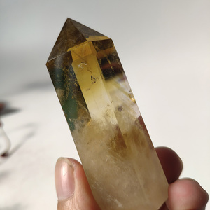 Wholesale Natural <b>Crystal</b> Tower Polished Citrine Point for Healing - Product Image 3