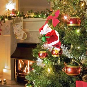 Escalada eléctrica <span class=keywords><strong>Santa</strong></span> Adorno navideño <span class=keywords><strong>en</strong></span> cuerda Colgante Decoración navideña para árbol de Navidad <span class=keywords><strong>Chimenea</strong></span> Decoración para el hogar - Product Image 4