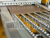 Ligne de production de profilés pour machine à fabriquer des panneaux muraux en plastique en feuille de marbre PVC Sevenstars