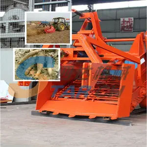 Cassava harvester máquina de colheita, mais acessível, poderoso, para fazenda