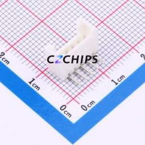 BX-HY2.0-5PWZ Wire-to-Board Pin Header Bent Lead Through Hole,P=2mm Connector 1x5P 2mm Right Angle Insert HY - Product Image 1