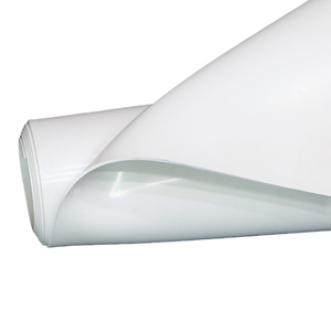 Beyaz Doğal Kauçuk Mat Renkli Fabrika Toptan Yüksek Esneklik Madencilik Makineleri Yağ Tankı Pedi Kauçuk Levha - Product Image 1