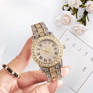 Reloj Cronógrafo de Cristal de Zafiro con Caja de Aleación de Estilo Empresarial de Dibujos Animados para Mujer - Product Image 1