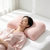 Oreiller de sommeil moderne réglable en mousse à mémoire de forme avec soutien cervical, respirant, thérapeutique et ergonomique pour le sommeil au lit