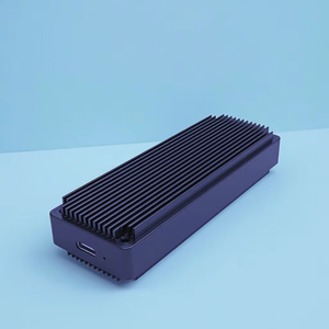 AOTECH 1.8 inci USB <span class=keywords><strong>3.2</strong></span> Tipe-C Aluminium Dual Protokol SATA M.2 NVMe SSD Enclosure Case Casing Eksternal SSD 2230 2242 2280 - Product Image 4