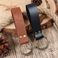 Boucle de ceinture en cuir médiévale, anneau rond pour porte-épée, idéal pour le cosplay, les Vikings, les chevaliers, le LARP, les costumes de festivals de la Renaissance