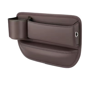 Groothandel Auto-Interieur Pocket Phones Bril Sleutels Kaarten Auto Seat Gap Vuller Met Bekerhouder Pu Lederen Stoel Zijorganizer - Product Image 5
