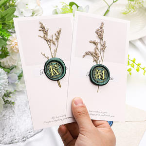 Têtes de tampons à cire de cérémonie en laiton avec lettres gravées de l'alphabet européen pour la décoration de journaux - Product Image 3