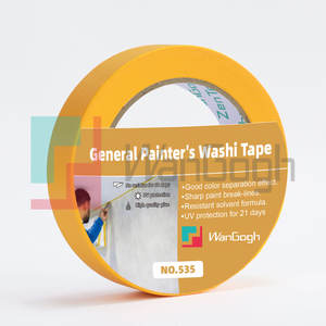 Nova Chegada Fita Adesiva Washi para Pintores de Alta Qualidade Resistente ao Calor Baixo Ruído Resistente <span class=keywords><strong>a</strong></span> UV Fácil de Rasgar - Product Image 2