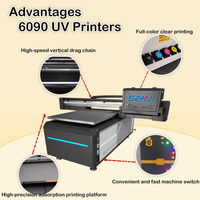 Impresora plana UV de inyección de tinta de impresión en Color de alta precisión para máquina impresora de acrílico de piedra de granito de acero inoxidable en relieve A1 A2