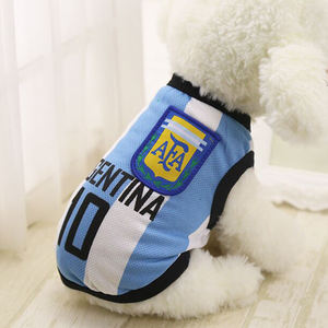 Dun Ademend Katoenen Jersey Vest Voor Kleine Golden Retriever Groot Medium Puppy Lente Herfst Zomer Print Patroon Voor Honden - Product Image 4