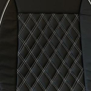 Fundas de Asiento de Coche de Cuero de Lujo, Juego Completo, Protector de Asiento de Coche, Fundas Universales para Asientos de Coche - Product Image 3