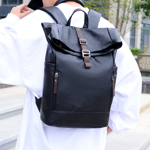 New Style Backpack for Men Large Capacity Commuting Casual Trendy Travel Backpack Lightweight <b>Computer</b> <b>Bag</b> College Student <b>Bag</b> - Product Image 1