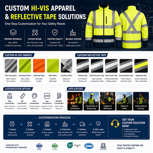 Gilet di Sicurezza Riflettente Certificato ANSI EN20471, Classe 2, con Nastro Riflettente da 5cm, Logo Personalizzabile, Abbigliamento ad <span class=keywords><strong>Alta</strong></span> <span class=keywords><strong>Visibilità</strong></span> - Product Image 3