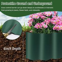Bordure de bordure de paysage 1PCS Clôture pour jardin Lit de fleurs Ferme Pelouse Treillis Cadre Bois traité sous pression Type naturel