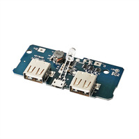 Module de batterie externe DIY pour électronique intelligente / Carte mère de circuit imprimé pour alimentation mobile, Modules boost 3.7V vers 5V 2A pour batterie 18650