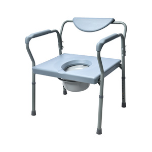 Chaise de toilette d'hôpital grise non électrique pour personnes âgées et femmes enceintes - Product Image 2
