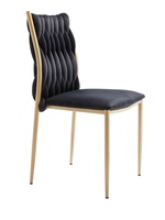 Fauteuil-lit moderne en tissu style hôtelier, chaise de salle à manger tricotée confortable, mobilier de salon – Vente en gros