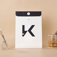 Carpeta de Documentos de Papel Kraft Personalizada con Logotipo Impreso, Bolsa de Archivo A4 para Oficina, Portafolio de Almacenamiento para Promoción Empresarial