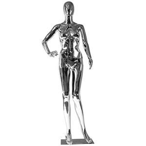 고품질 호화스러운 금 짜개진 조각 175CM 아름다운 여성 마네킹 조정가능한 몸-68.9 "가득 차있는 몸 서 있는 마네킹 몸통 - Product Image 2