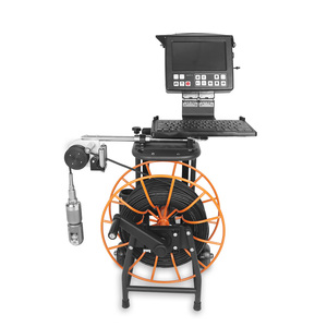 Caméra d'inspection de puits d'<span class=keywords><strong>eau</strong></span> Vicam 150m, caméra <span class=keywords><strong>sous</strong></span>-marine HD 50mm avec rotation panoramique et inclinaison, écran 8 pouces, caméras de forage V8-3288PTN-2 - Product Image 6