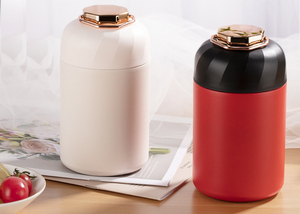 Gourde isotherme en acier inoxydable grande capacité, étanche, à double paroi sous vide, à large ouverture, portable, sans BPA, sans BPA, pour aliments, 6-12 - Product Image 3