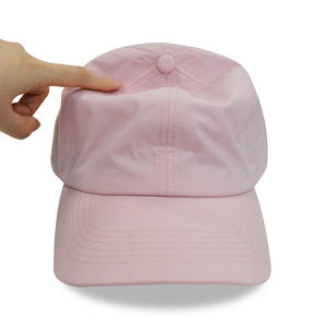 Gorra deportiva de 6 paneles con cierre liso para cola de caballo, personalizada, 97% poliéster reciclado, 3% elastano, gorras de béisbol al por mayor - Product Image 4