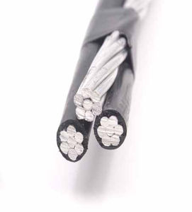 Cavo ABC Triplex Service Drop XLPE isolato AAC con nudo AAC neutro 2/0 <span class=keywords><strong>Nassa</strong></span> - Product Image 2
