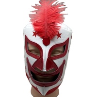 Masque de lutte amusant anti-UV, cagoule confortable pour fêtes et jeux de rôle avec motif unique