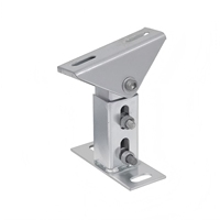 Plaque de connexion en C Shunlide pour support solaire photovoltaïque – Accessoires d'installation pour support avant-arrière et équerre diagonale fixe 2,5 mm