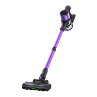 Aspirateur balai sans fil 30 kPa, rechargeable, technologie cyclonique, humide et sec, pour la maison, la voiture, les poils d'animaux, les tapis et les sols durs