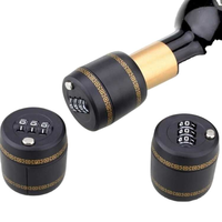 Bouchon de bouteille de vin en plastique YH9075 avec verrouillage par mot de passe et bouchon à vide, installation facile, dispositif de préservation pour quincaillerie de meubles