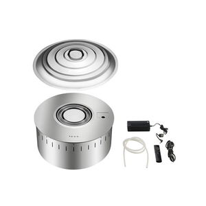 Smart Kamin-<span class=keywords><strong>Chimenea</strong></span> eléctrica <span class=keywords><strong>grande</strong></span> para interiores, bioetanoles automáticos, insertos redondos de etanol, 38cm - Product Image 3