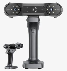 Premier scanner 3D sans fil au monde à laser bleu et NIR, original <span class=keywords><strong>CR</strong></span>, RaptorX, précision de 0,02 mm, qualité métrologique, 34+7 lignes, industriel/impression 3D, USB - Product Image 1