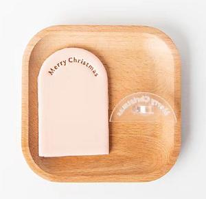 Arco <span class=keywords><strong>de</strong></span> sello acrílico con palabras <span class=keywords><strong>de</strong></span> feliz <span class=keywords><strong>cumpleaños</strong></span>, cortador <span class=keywords><strong>de</strong></span> decoración <span class=keywords><strong>de</strong></span> tartas, molde <span class=keywords><strong>de</strong></span> plástico Fondant, herramientas <span class=keywords><strong>de</strong></span> horneado, Feliz Navidad - Product Image 5