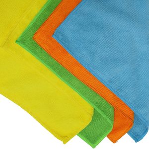 Oem ODM sợi nhỏ làm sạch vải cho xe hơi và nhà bếp 36-Piece gói Warp dệt kim khăn cho xe kính thủy tinh - Product Image 2