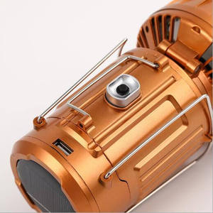 Xách tay <span class=keywords><strong>LED</strong></span> đèn lồng cắm trại sạc siêu sáng tay khẩn cấp Đèn lều Đèn pin ngoài trời năng lượng mặt trời ánh sáng - Product Image 4