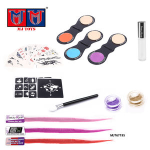 <span class=keywords><strong>Niños</strong></span> Niñas Juguetes Belleza Juego de imaginación Maquillaje Tinte <span class=keywords><strong>para</strong></span> el cabello Peluca Tatuaje <span class=keywords><strong>Kit</strong></span> <span class=keywords><strong>Niños</strong></span> Juguete Maquillaje Belleza Conjunto - Product Image 3