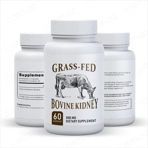 Amaz OEM Halal OEM Supplément d'organe de boeuf nourri à l'herbe avec foie de boeuf Cœur Rein Pancréas Rate Complexe de viscères de boeuf Capsules - Product Image 1