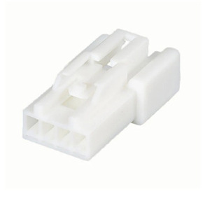 4 <b>Pin</b> Car Power Seat Connector ABS White Male And Female Plug For Automotive Use - Product Image 2